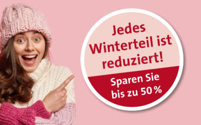 Räumungsverkauf für Winterware