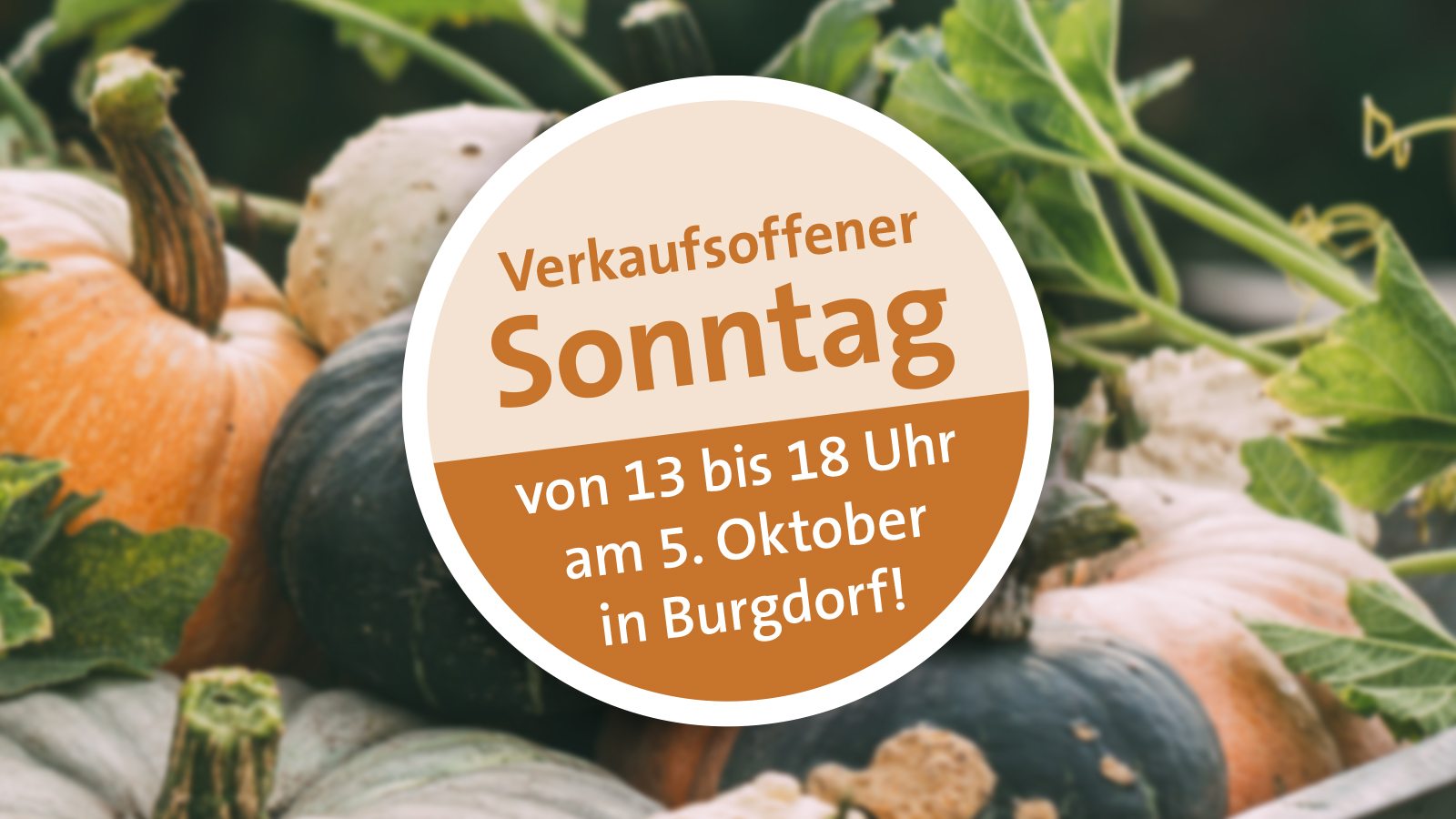 5.10.: Verkaufsoffener Sonntag